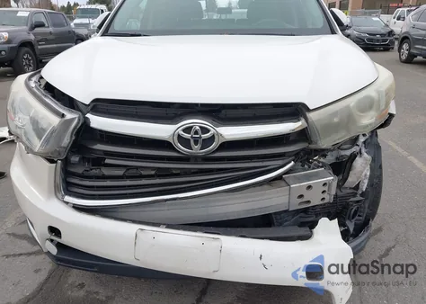 2016 Toyota Highlander Xle V6 из США, поврежденный, VIN 5TDKKRFH0GS129867